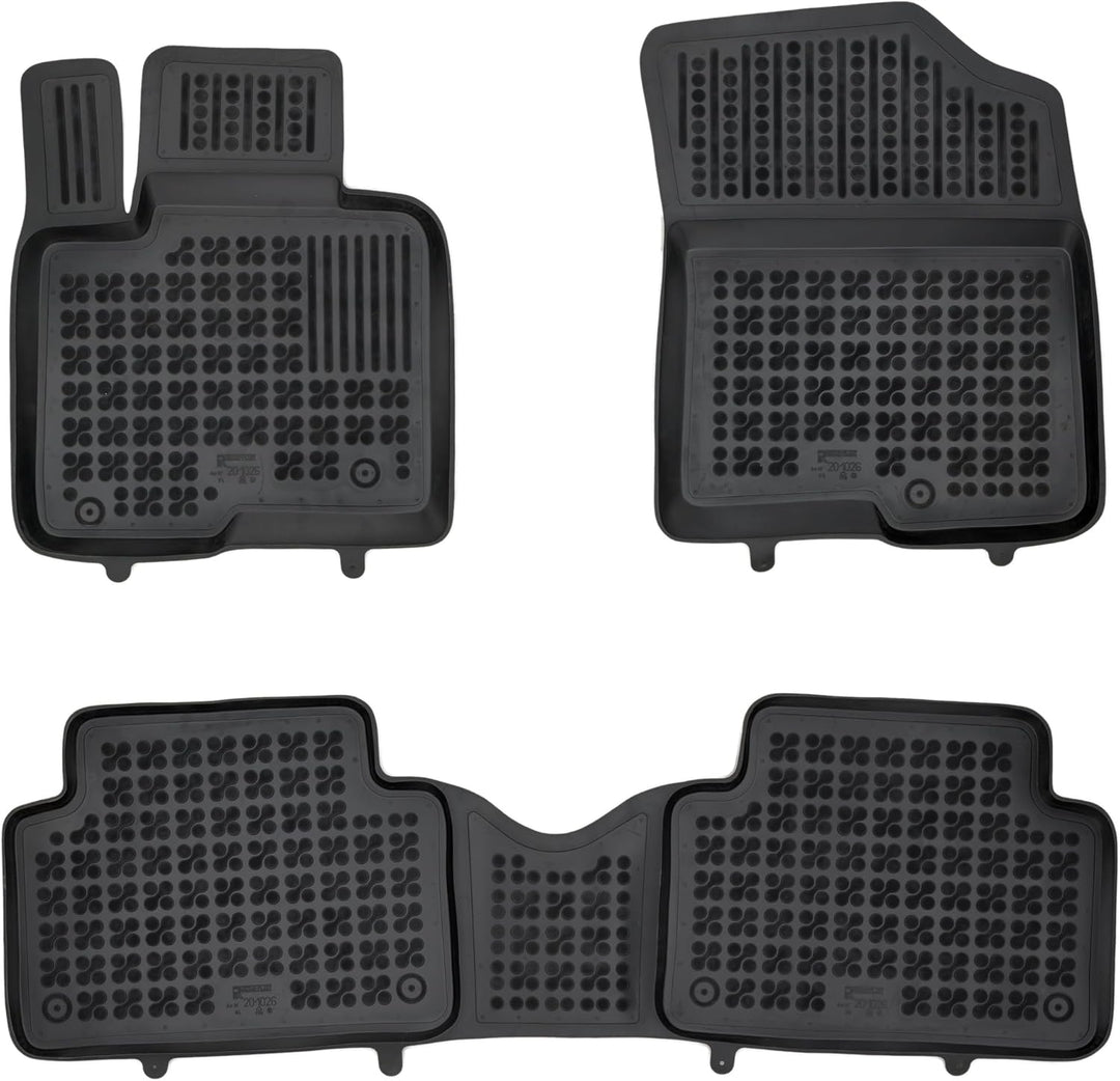 M MOTOS Gummimatten Auto Fussmatte passt für Kia Sorento IV ab 2020 Verbessern Sie Ihren Reisekomfor