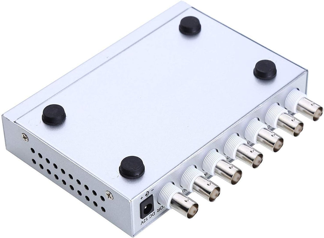 UHPPOTE 4 Kanäle Farbe Quad System Videosplitter CCTV DVR Kamera Prozessor Fernbedienung mit 7 BNC-A