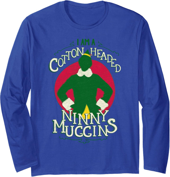 Elf Movie Cotton Headed Weihnachten Langarmshirt