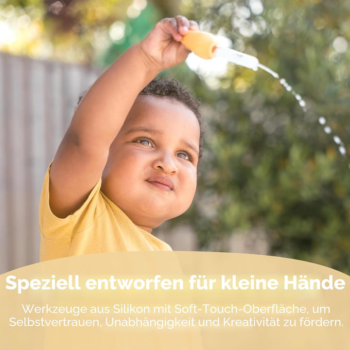 Inspire My Play Explorer Bungle - Sensory Bin mit Deckel und herausnehmbaren Aufbewahrungseinsätzen