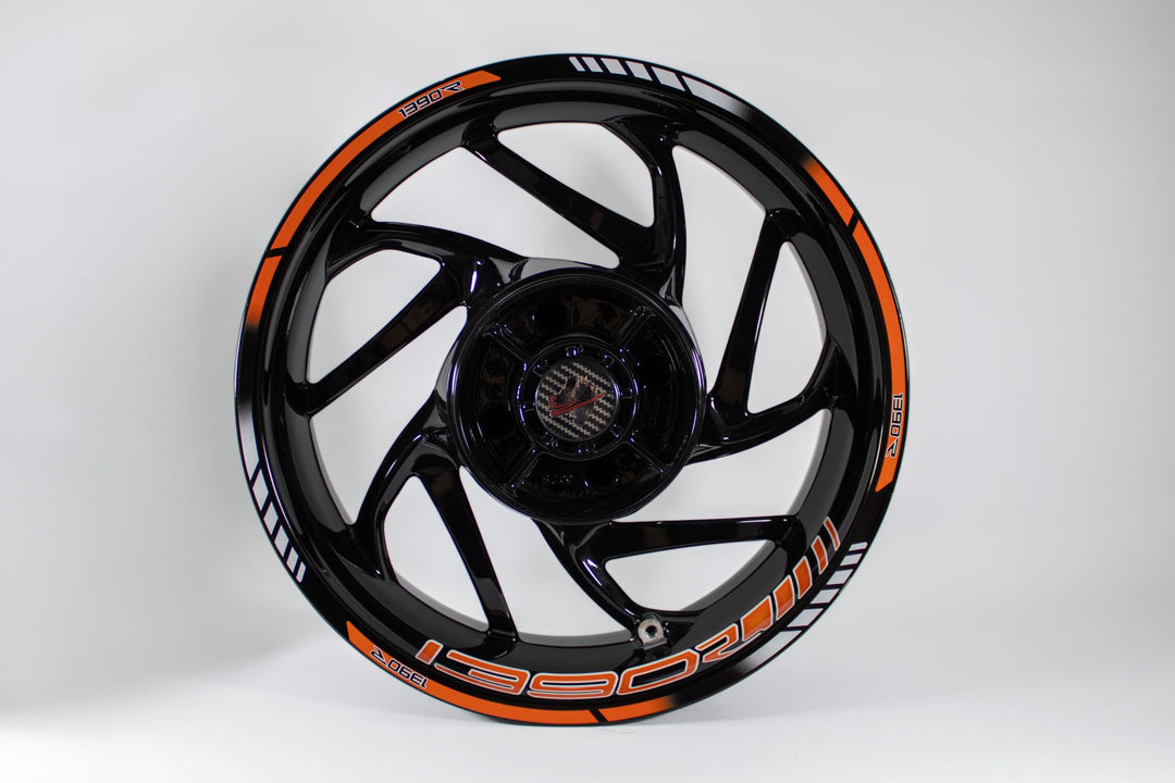 Felgenrandaufkleber Motorrad kompatibel mit KTM 1390 Super Duke R X710149VA