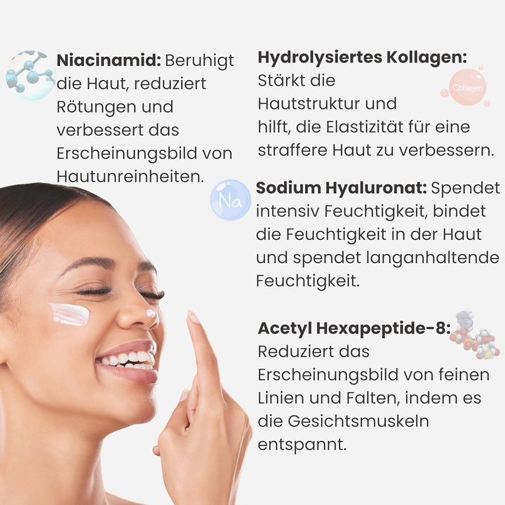 Eiweiss Mask Gesicht Premium, Gesichtsmaske für Hautpflege, Mitesserentferner Maske, Porenreiniger M