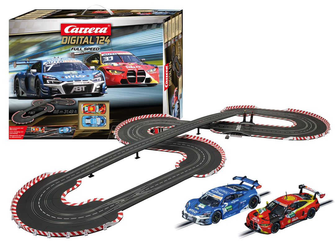 Carrera - 20023633 - Carrera I Full Speed I Digitale Premium I Rennbahn I Mit Ghost I und Safety Car