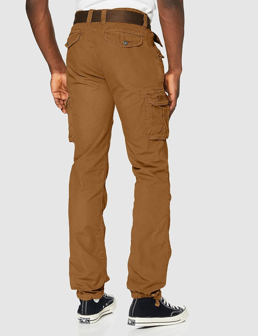 Schott NYC Herren Klassische Hose 29W Camel, 29W Camel