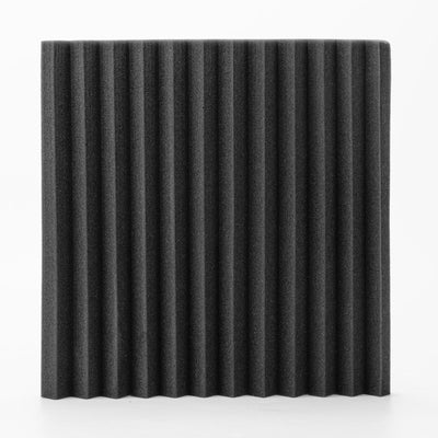 Kuchoow Schallabsorber Akustikschaumstoff, 24 Stück Schwarz Acoustic Foam für Podcasts, Aufnahmestud