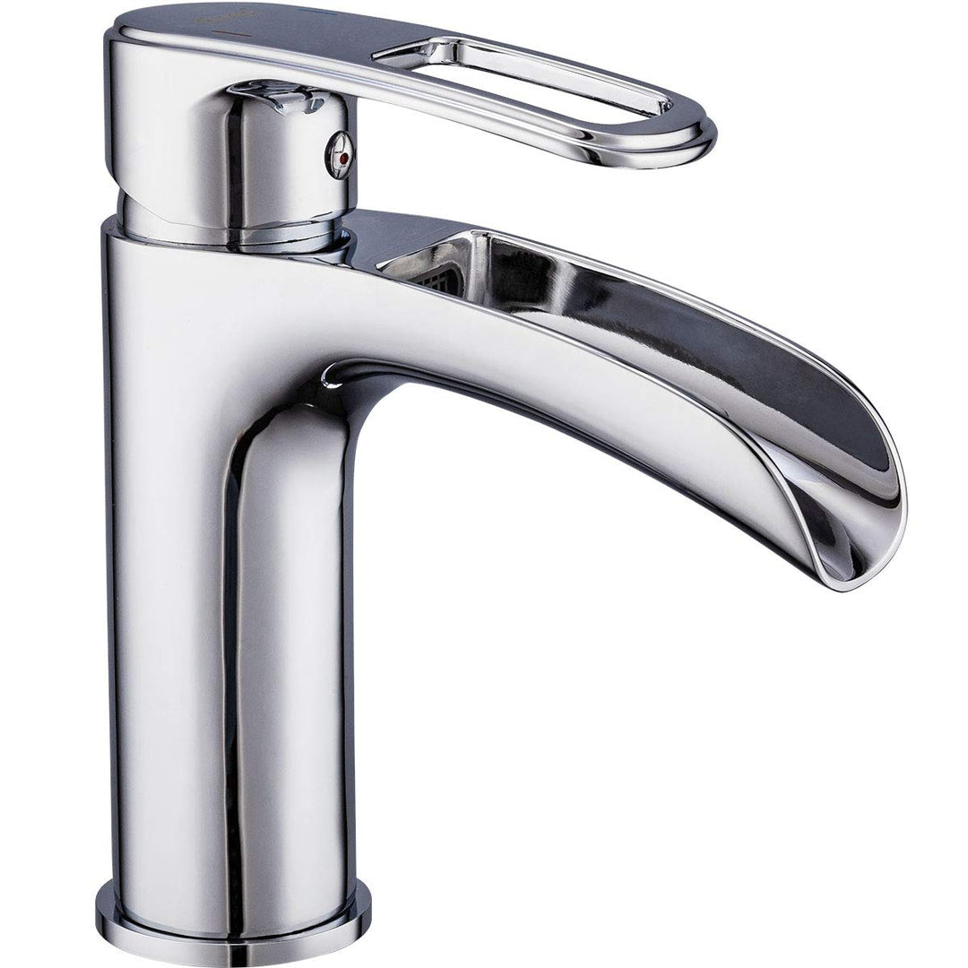 Frap Wasserfall Waschtischarmatur Wasserhahn Bad Badarmatur Waschbeckenarmatur Einhebelmischer für B
