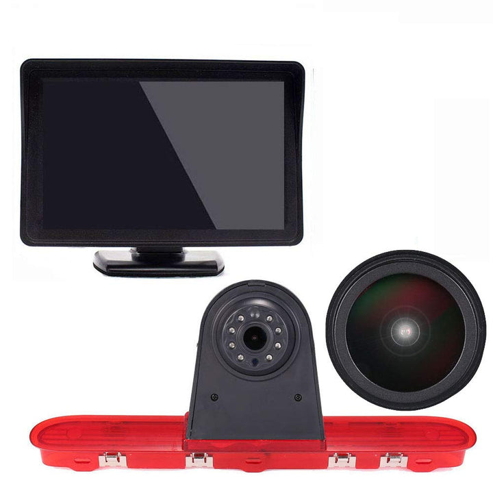 18mm Top Qualität Bremsleuchte Kamera Bremslicht Rückfahrkamera +4,3" Zoll TFT LCD Monitor Transport