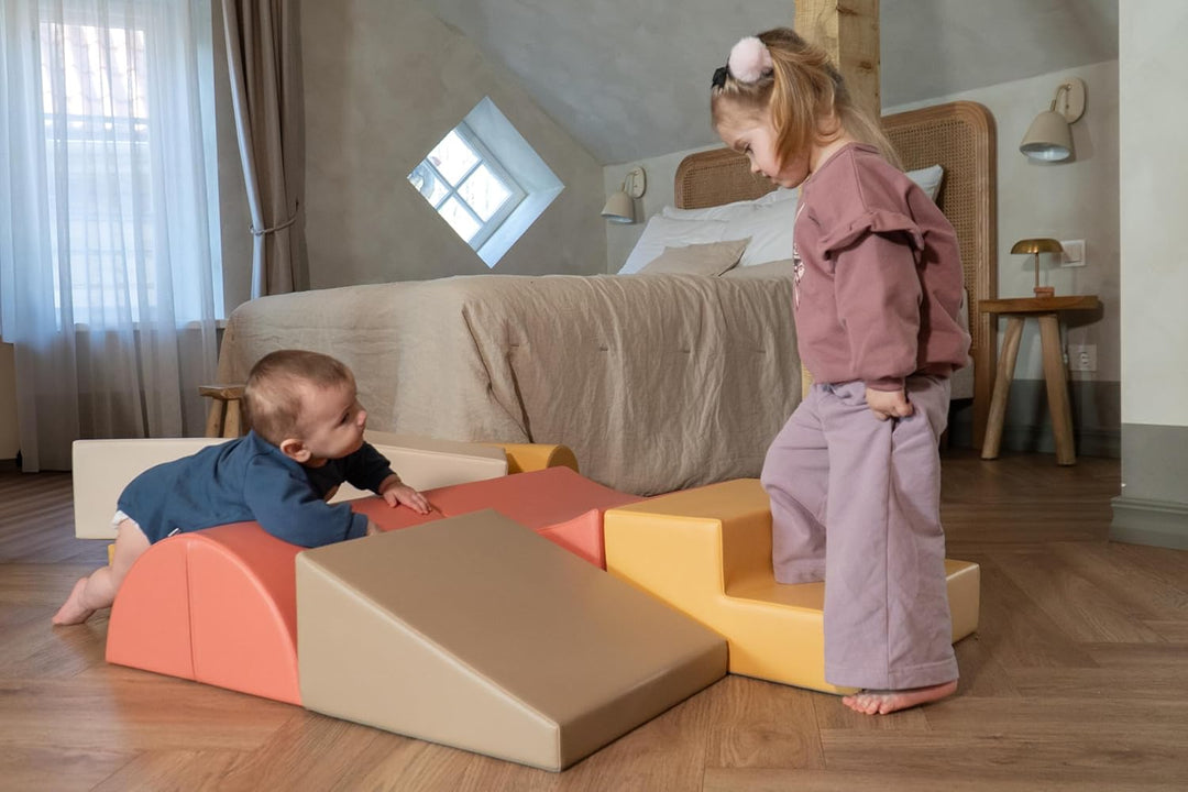 IGLU SOFT PLAY XL Softbausteine Riesenbausteine Schaumstoffbausteine Grossbausteine 8 Stück Ab 12 Mo