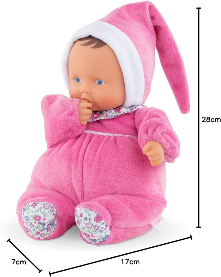 Corolle 9000020090 - Mon Doudou Babipouce 1001 Blume, extra weiche Weichkörperpuppe mit Vanilleduft,
