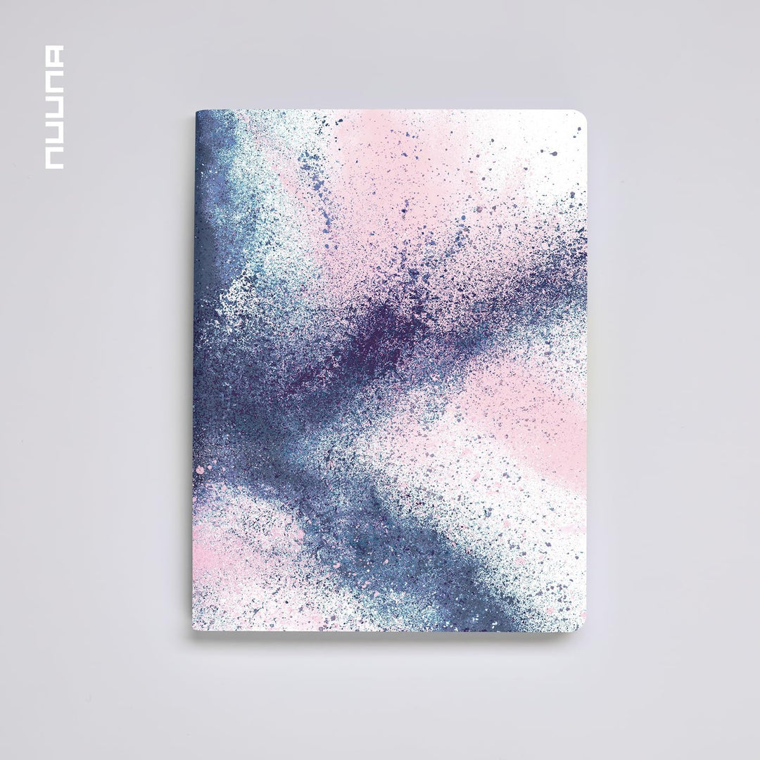 Nuuna Notizbuch A5+ | Composition L - Splash | Dotted Journal | 3,5mm Punktraster | 256 nummerierte