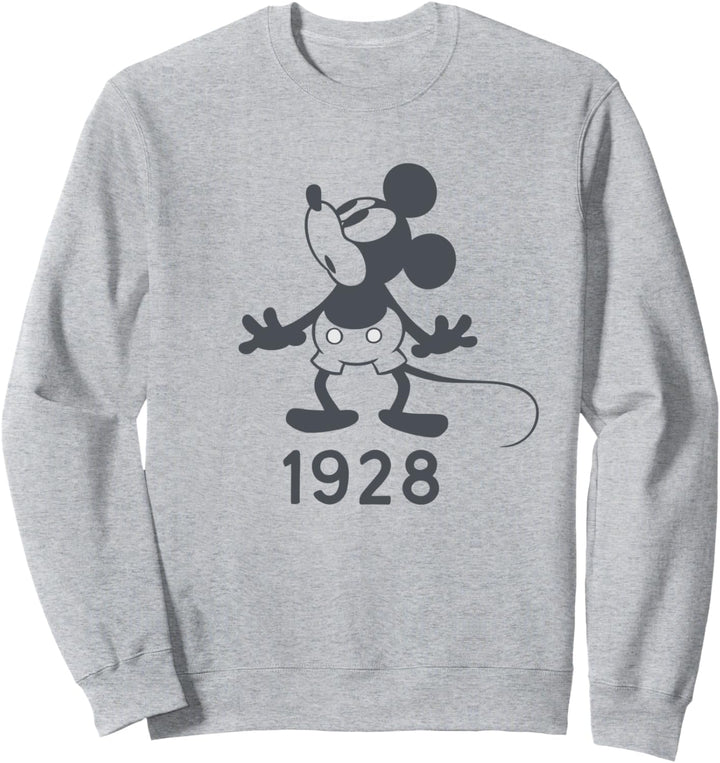 Disney Retro Mickey Mouse 1928 Sweatshirt