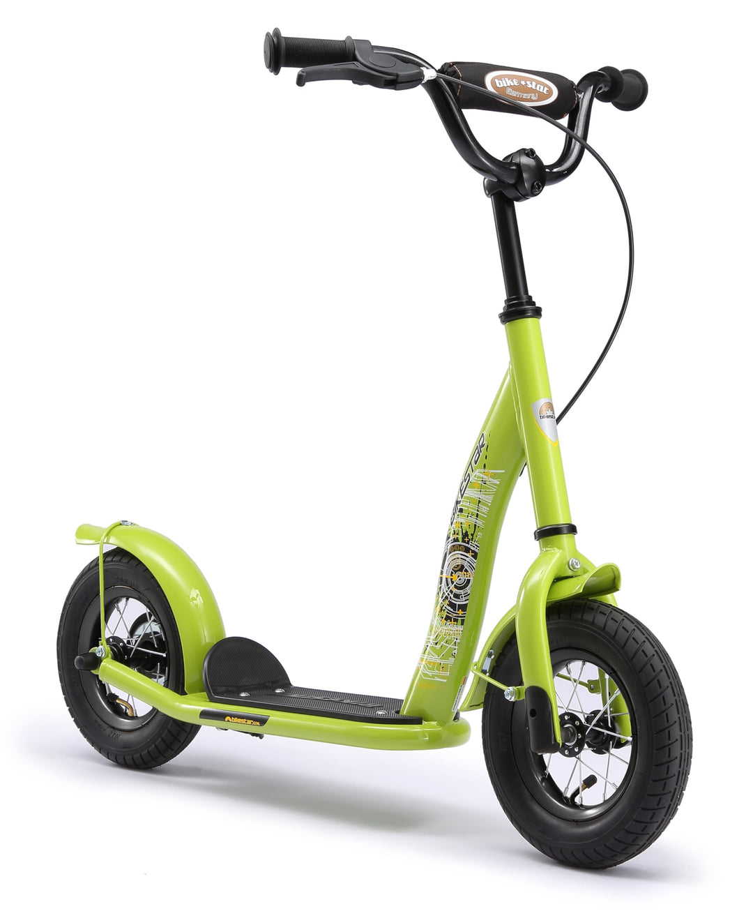 STAR SCOOTER Roller Kinderroller Tretroller Kickscooter mit Luftreifen für Jungen und Mädchen ab 4-5