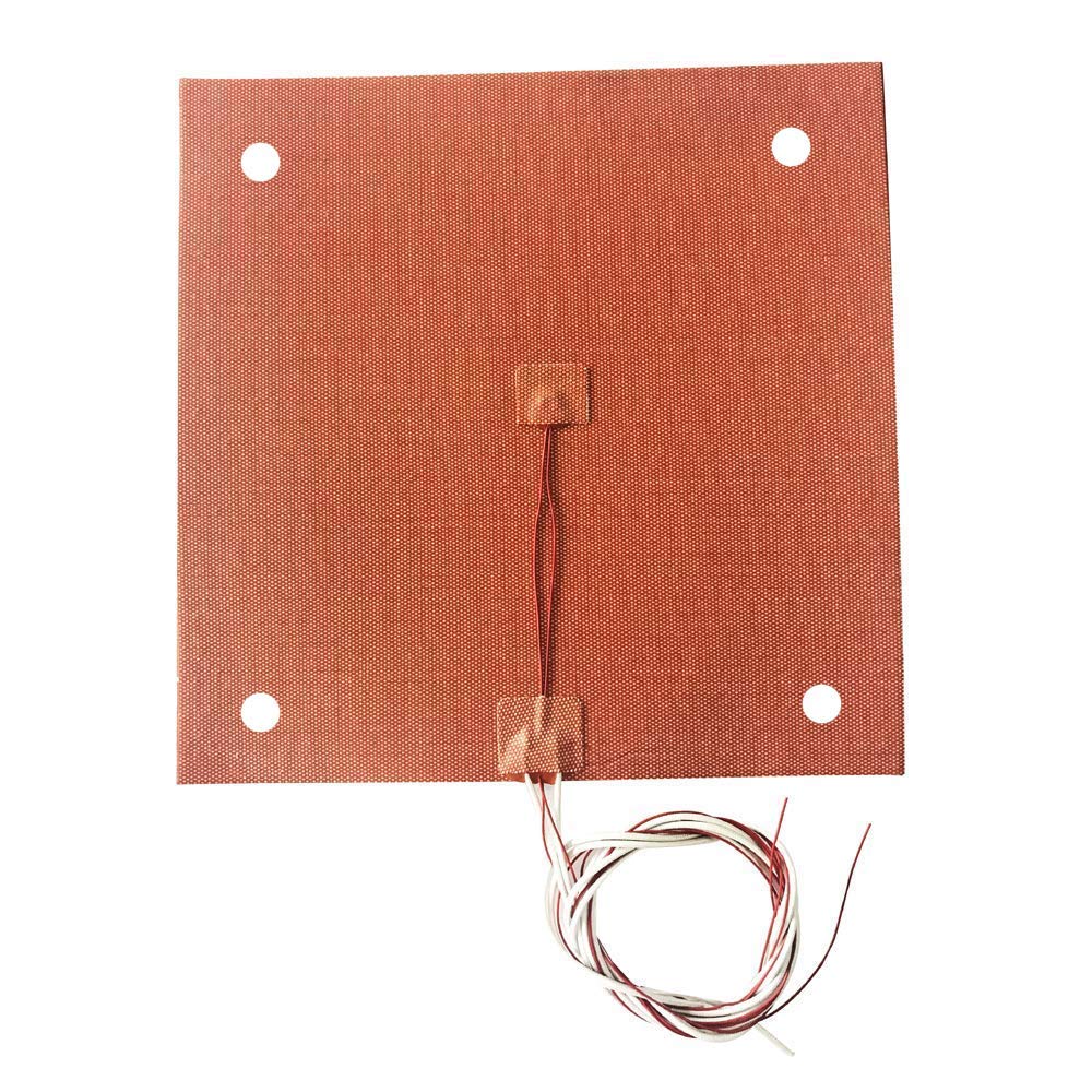 Hochtemperatur Flexibler 235 x 235 mm Silikon-Heizstrahler 24 V Heizbettbauplatte für Creality Ender