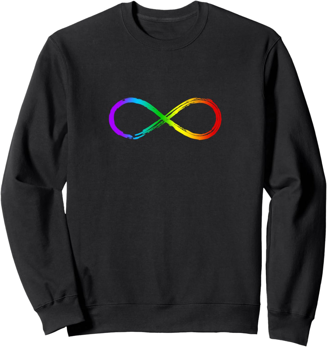 Infinity LGBT Gay Pride Rainbow Unendlich Symbol Liebe Sweatshirt