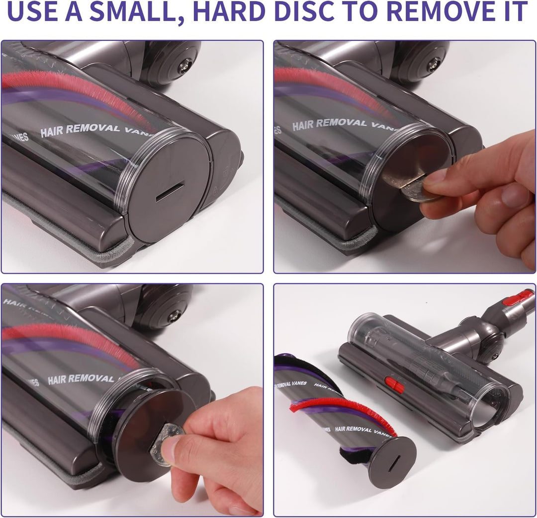 KENVOR Bürste für Dyson V7 V8 V10 V11 V15 Gen5,Torque-Drive Reinigungskopf | Bürstenkopf mit hohem D