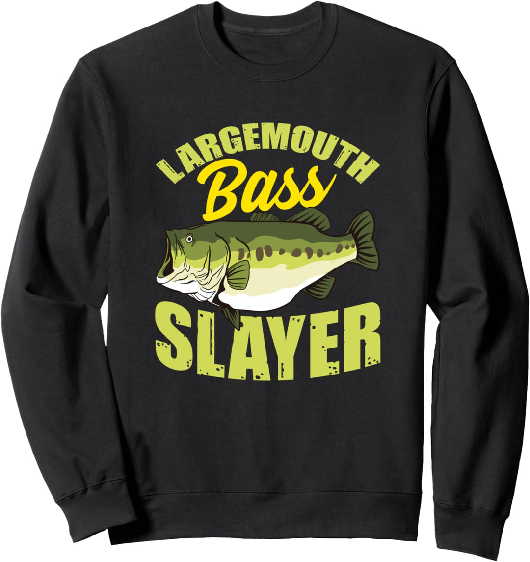 Lustig Forellenbarsch Angeln Süsswasserfisch Angler Spruch Sweatshirt