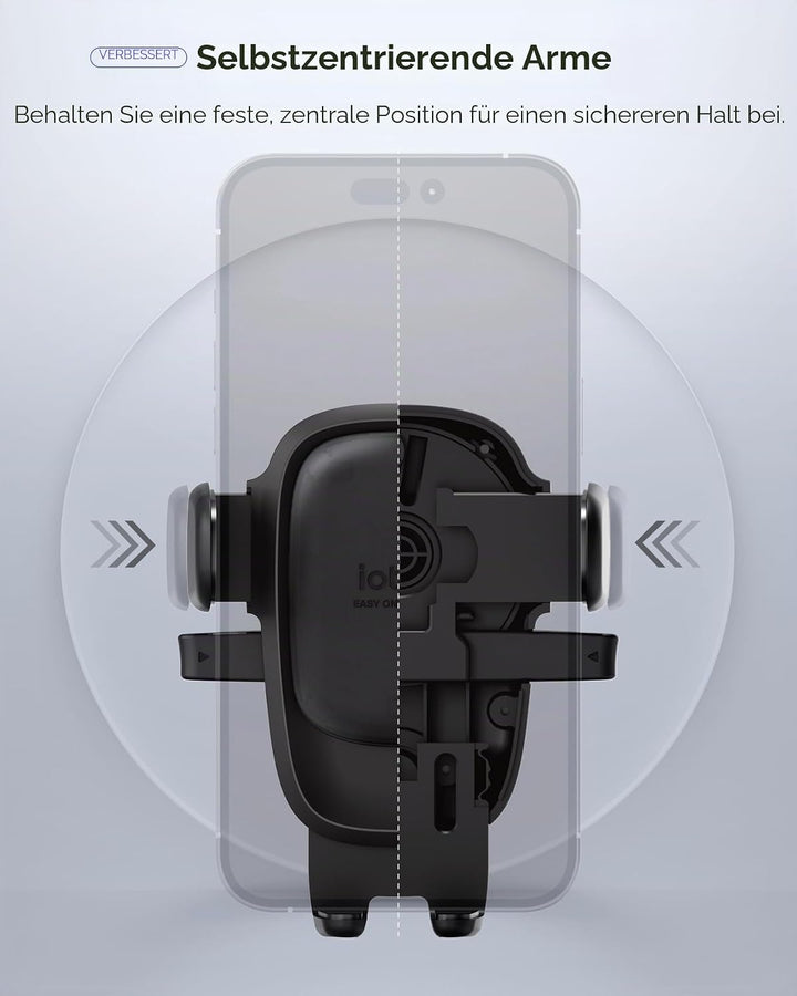 iOttie Easy One Touch 6 Universal-Kfz-Halterung für Armaturenbrett und Windschutzscheibe, Saugnapf,