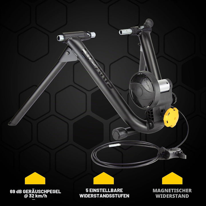 Saris Magnetischer und Magnetischer Plus Indoor Fahrradtrainer, Magnetischer Widerstand, Kompatibel