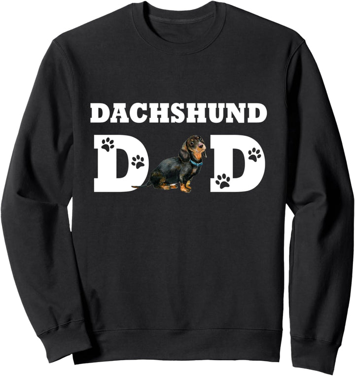 Dachshund Dad Dackel Papa Hundepapa Hund Welpe Sweatshirt
