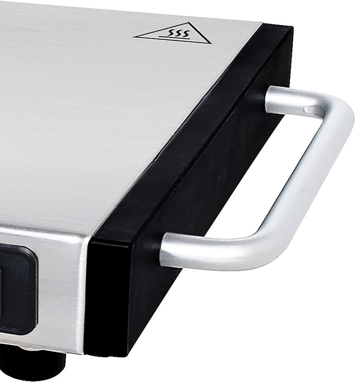 Korona 59500 Warmhalteplatte 1100 Watt max. zum Warmhalten von Speisen | kabellos nutzbar | 40 x 20
