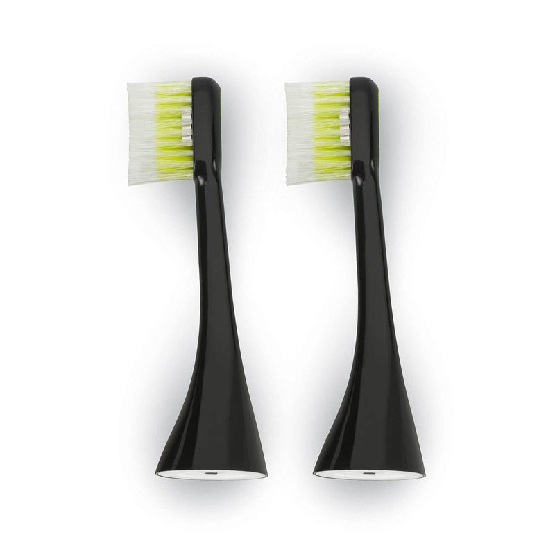 Silk`n ToothWave Aufsteckbürsten, Schwarz, Extra Soft/Small, 2 Stück Schwarz 2 stück (1er Pack), Sch