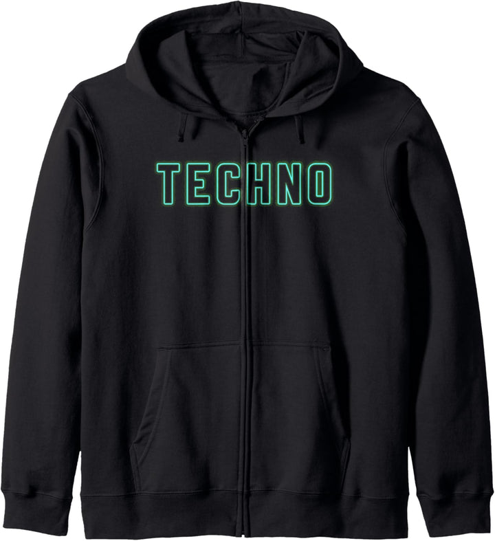 Techno DJ Rave Party EDM Festival Kapuzenjacke