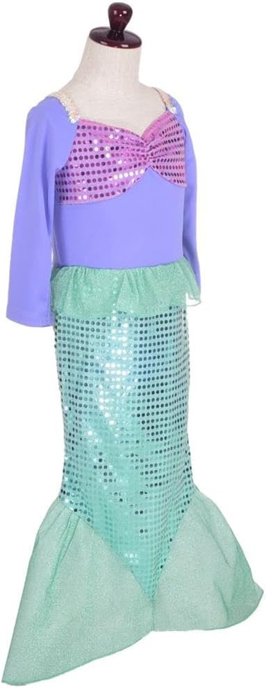 Lito Angels Prinzessin Arielle Meerjungfrau Kleid Kostüm Cosplay Party Verkleidung für Kinder Mädche
