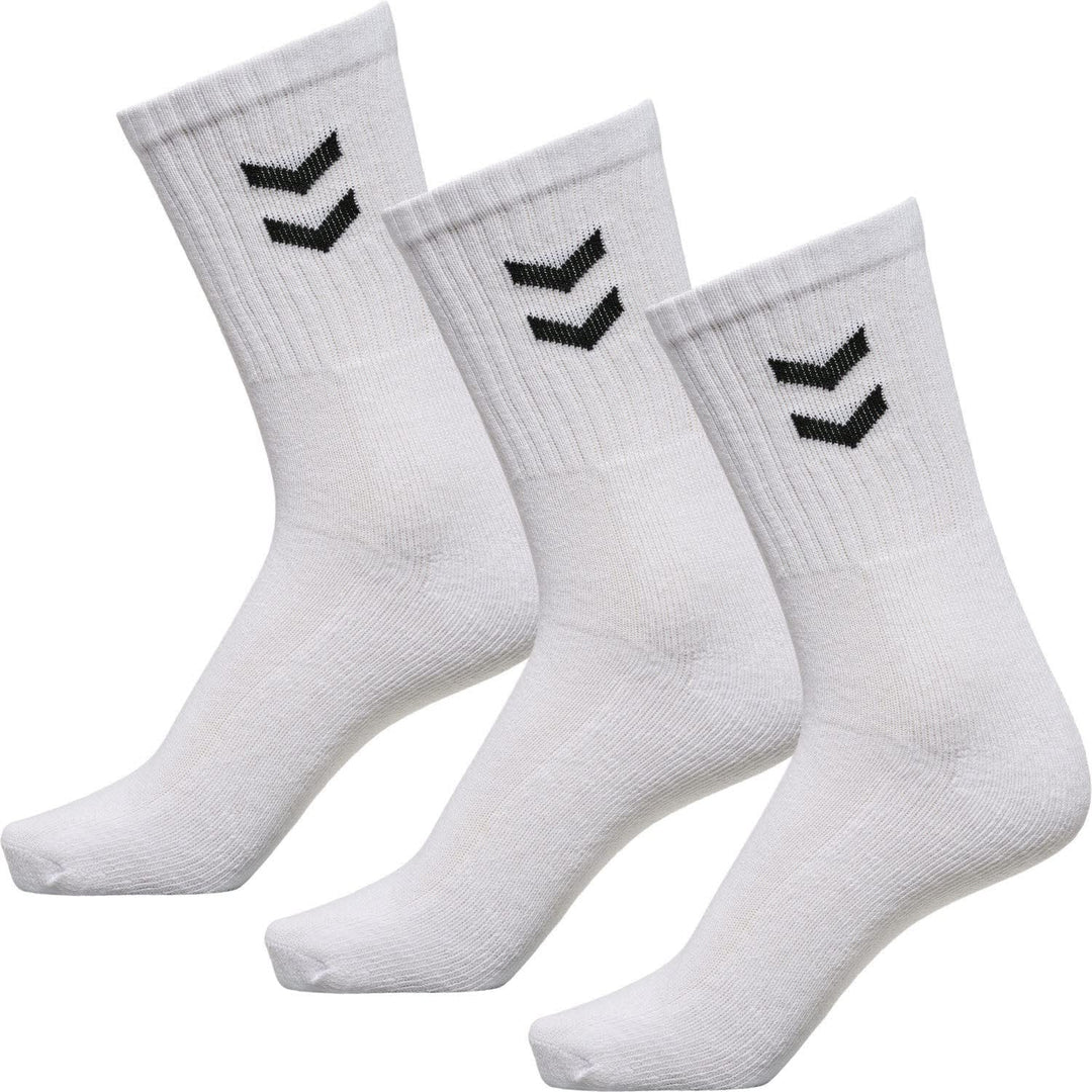 hummel Unisex Sportsocken Basic - 15er Pack 36-40 white (9001), 36-40 white (9001)