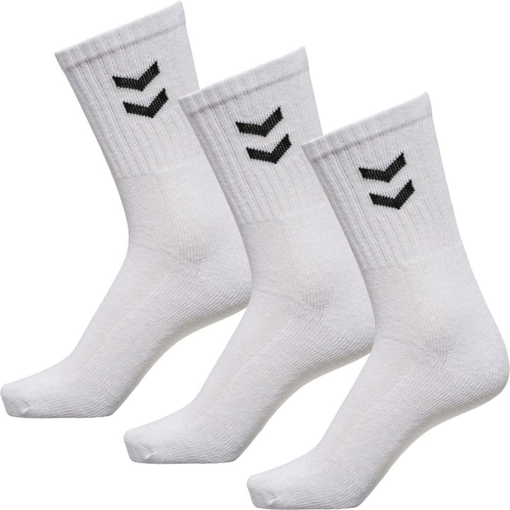 hummel Unisex Sportsocken Basic - 15er Pack 36-40 white (9001), 36-40 white (9001)