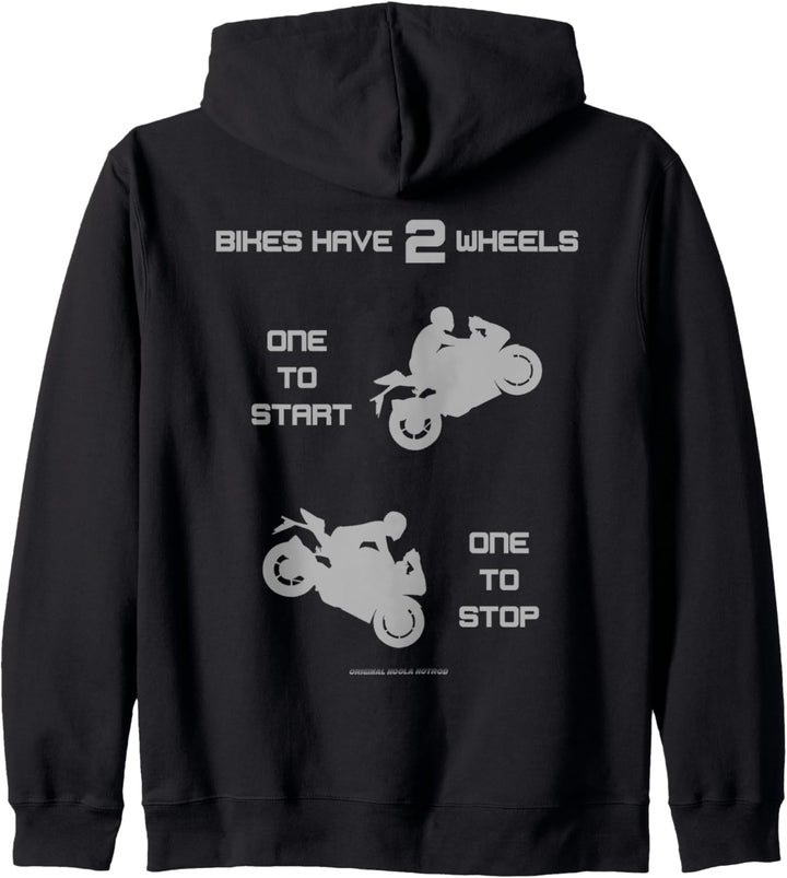 Motorrad, Freestyle, Wheelie, Stoppie, Motorrad, Rennrad Kapuzenjacke