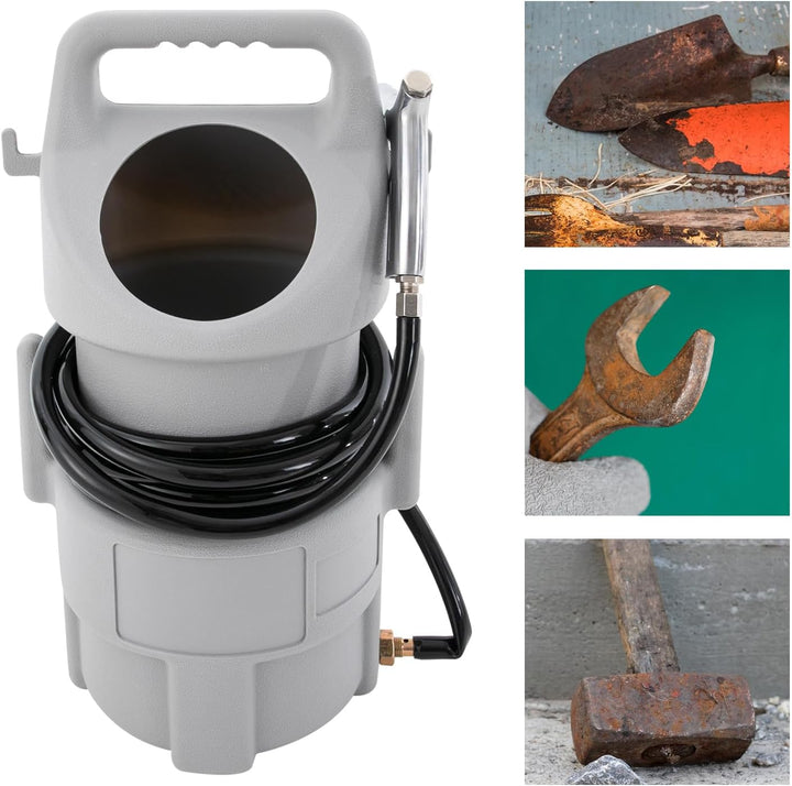 50lb Portable Sandstrahlgerät mit Pneumatischem Set – Ideal für Metallbearbeitung und Rostentfernung