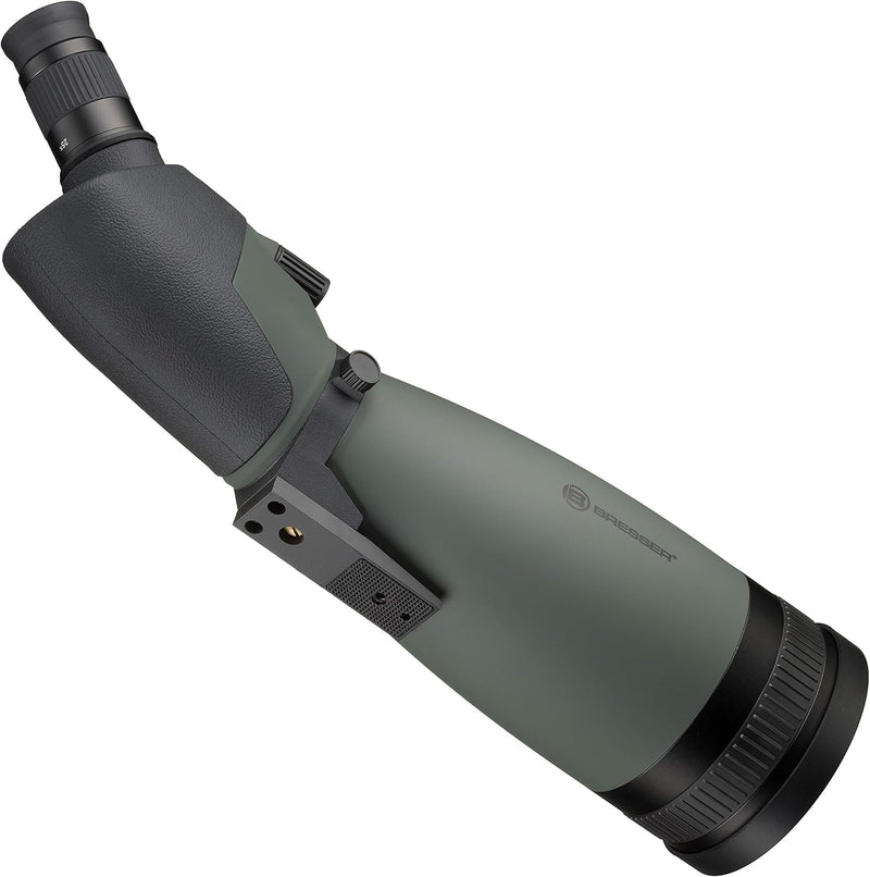 Bresser Spektiv Pirsch 25x-75x100, wasserdicht mit stufenloser Zoomfunktion und voller Mehrschichtve