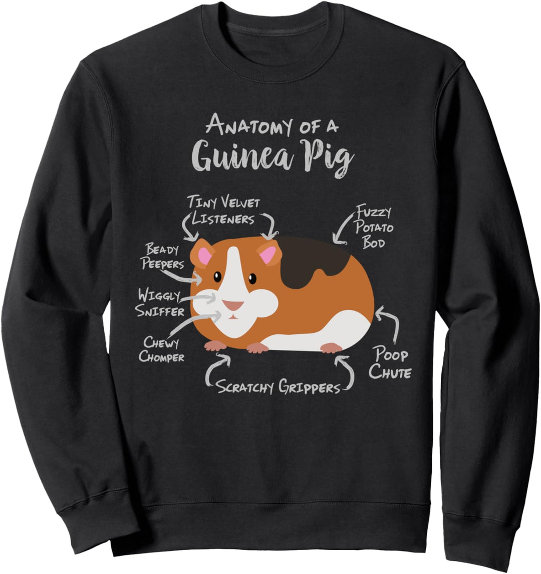 Anatomie eines Meerschweinchens Sweatshirt
