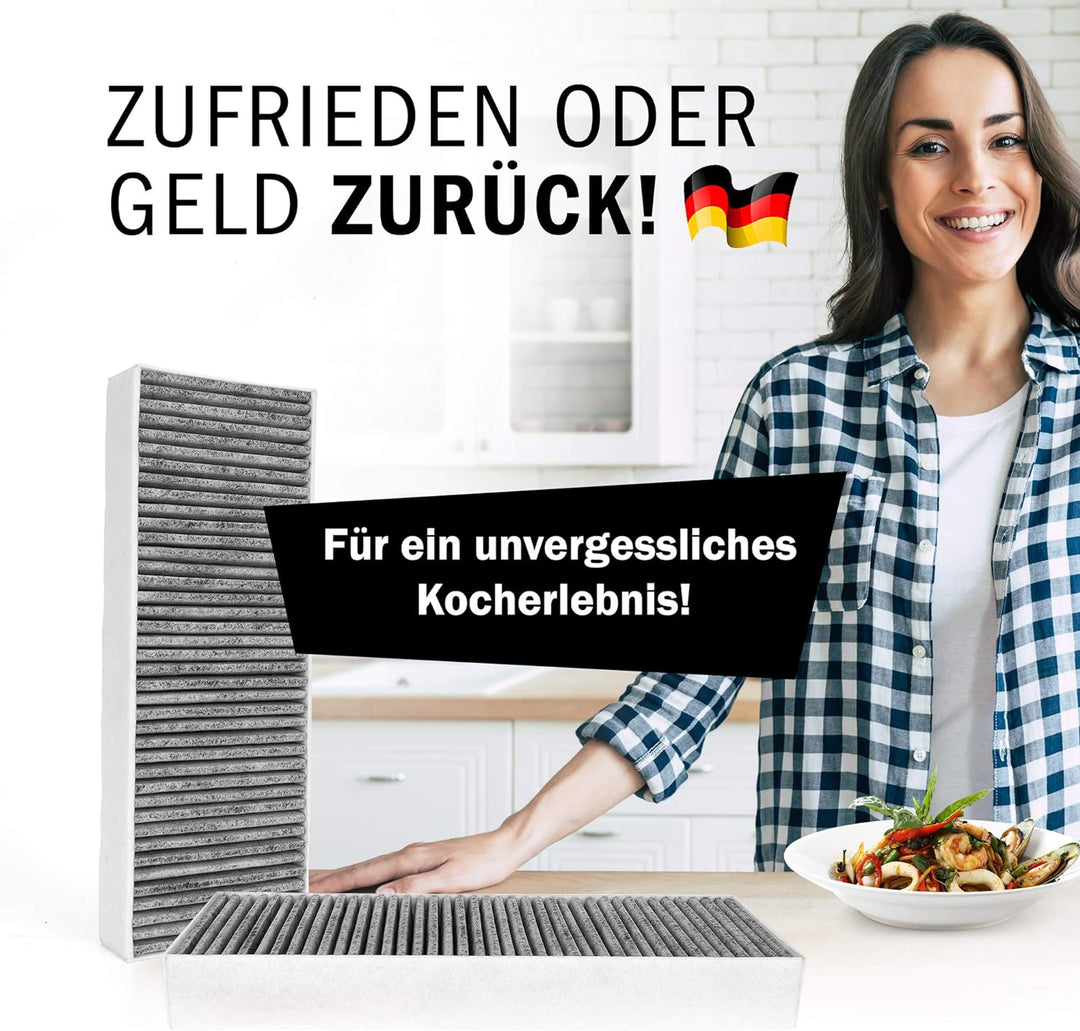 A&M® Aktivkohlefilter ähnlich BASIC hochwertige Aktivkohlefilter BIU/BHU/BFIU BAKFS (2er Pack)