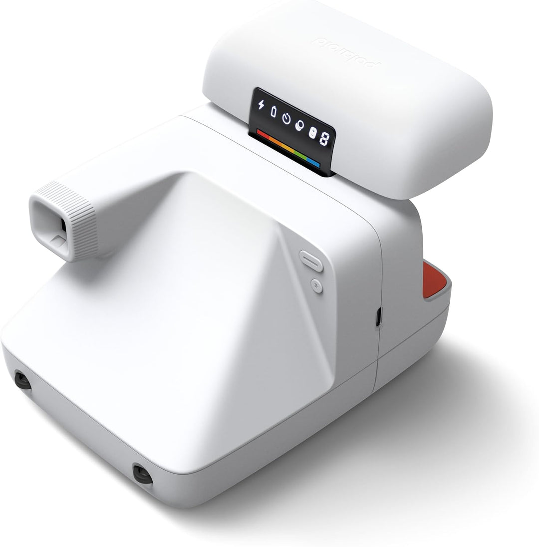 Polaroid FLIP - Sofortbildkamera Weiss mit Farbfilm-Set (16 Fotos) White, White