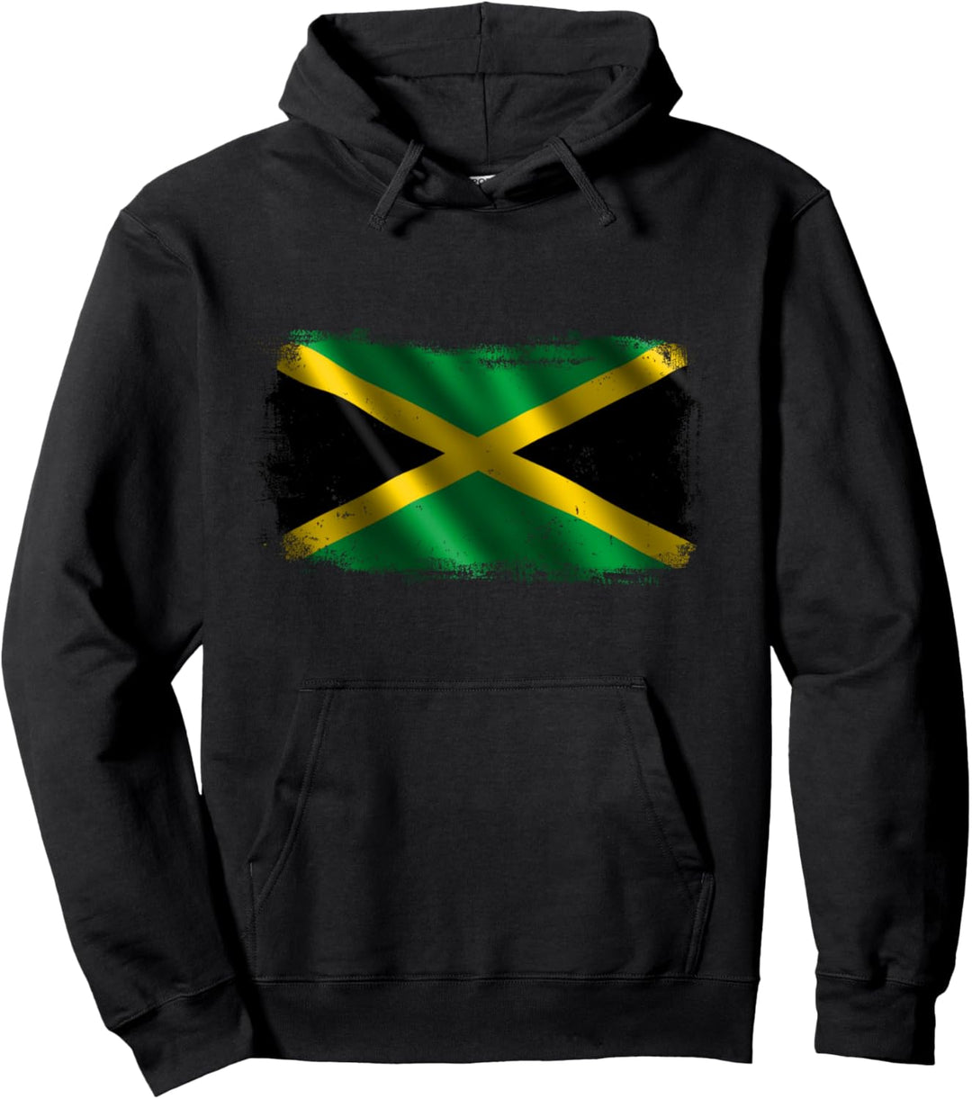 Jamaika Jamaikanische Nationalflagge Pullover Hoodie