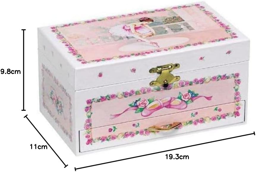 Goki 15348 - Musikspieldose Ballerina IV - Melodie - Schwanensee