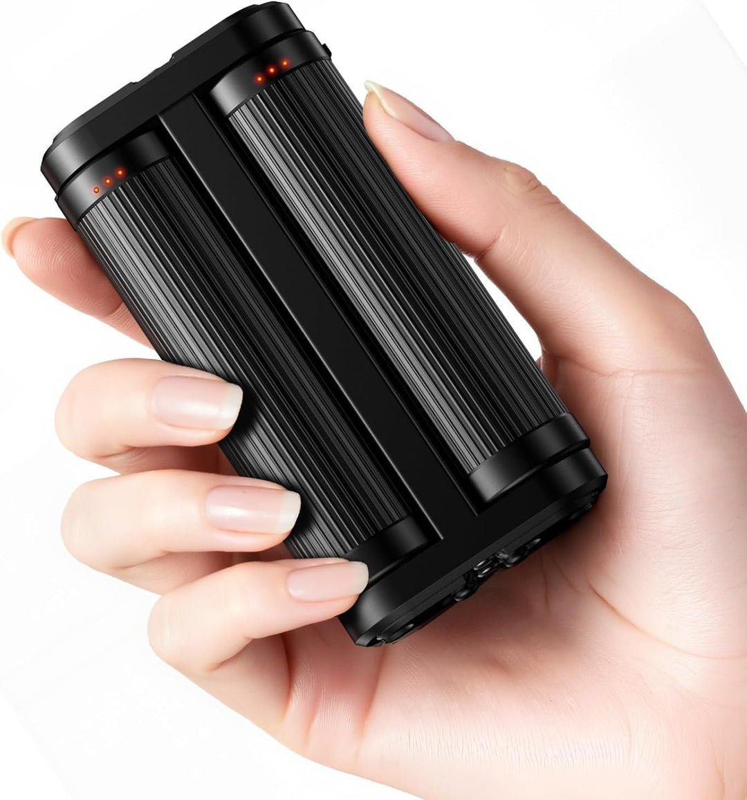 Ziweo Handwärmer Elektrisch, Wiederverwendbar Taschenwärmer Aufladbar USB 3s Schnellheizung, Innovat