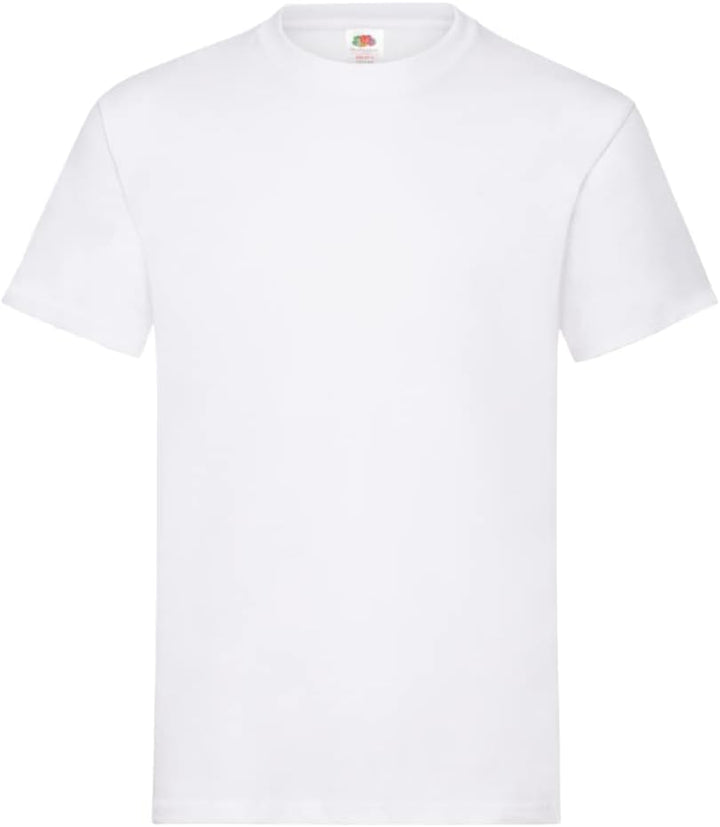 Fruit of the Loom Herren T-Shirt 5er-Pack Heavy Cotton M L XL XXL 3XL Diverse Farbsets S Weiss (Whit