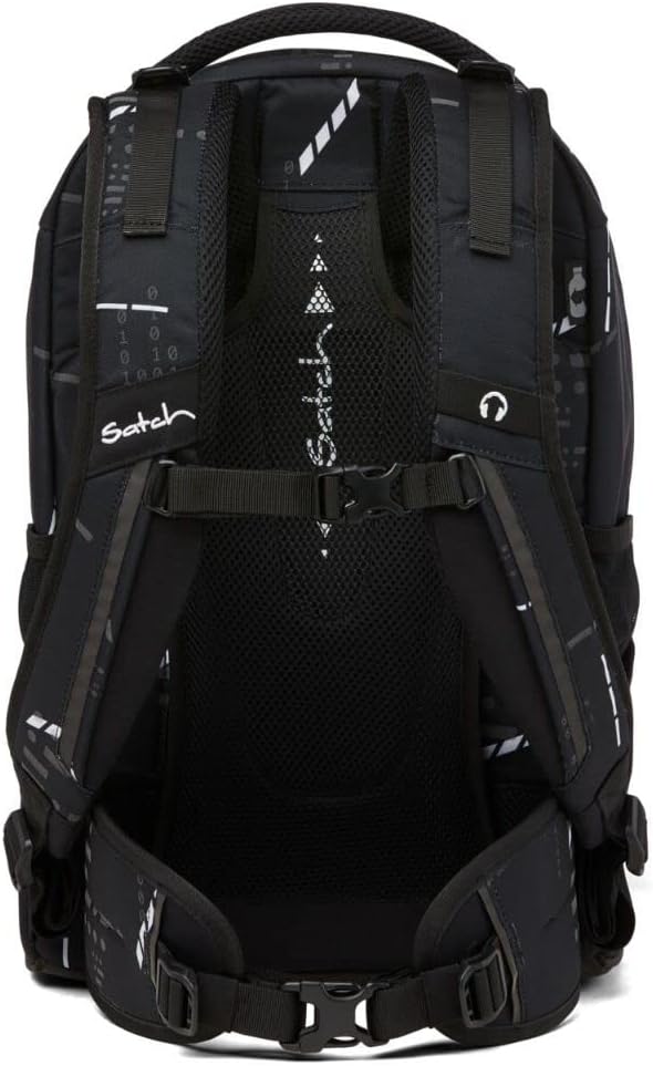 satch Pack Schulrucksack Set 3tlg. mit Schlamperbox und Sportbeutel Ninja Matrix, Ninja Matrix