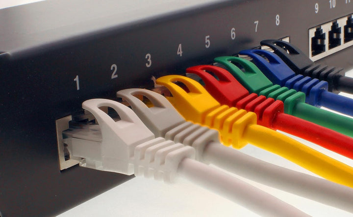 1aTTack.de - 5 X 1,0m Cat7 Netzwerkkabel, Cat.7 Ethernet, Lan & Cat 7 Patchkabel für maximale Intern