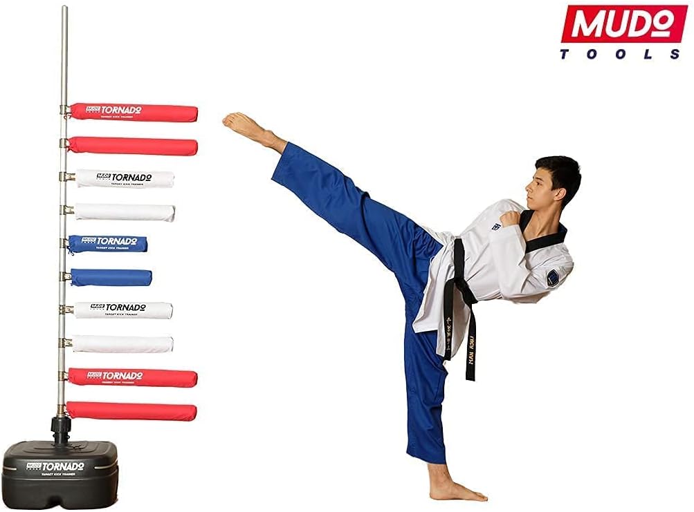 Tornado PROFESSIONELL incl. 10 Targets I Taekwondo Training I Sport & Fitness I MMA, Mehrfarbig