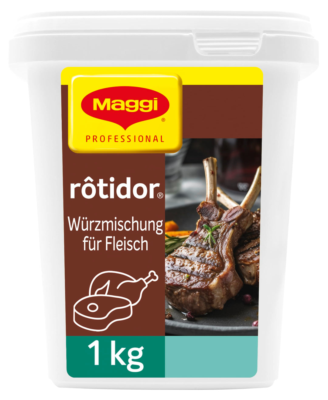 Maggi Rôtidor Universal Würzmischung o.k.A. für Fleisch und Gemüse, Trockenmarinade zum Grillen und