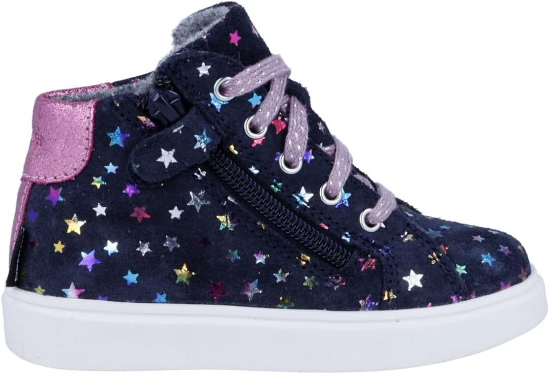 Richter Kinderschuhe Mädchen Flora Sneaker 29 EU Marine Candy, 29 EU Marine Candy