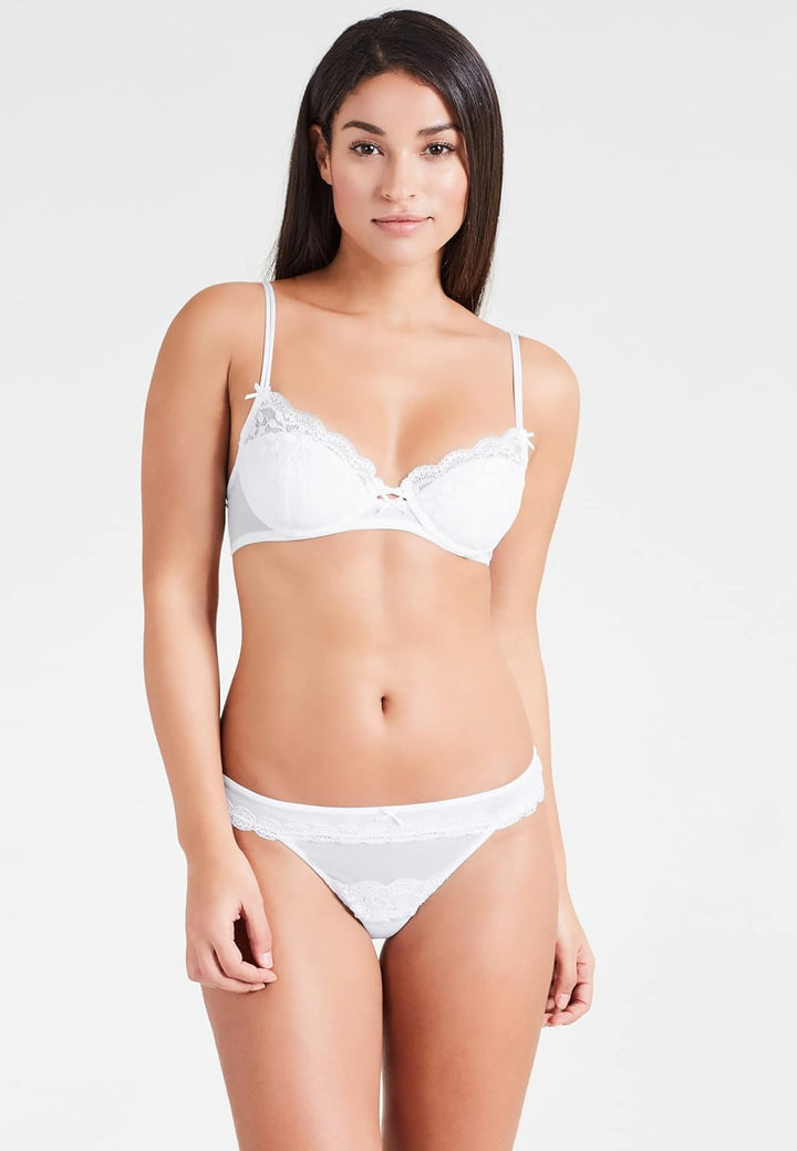 s.Oliver RED LABEL Bodywear LM s.Oliver RED Label Bodywear Push-up-BH weiss 85 A