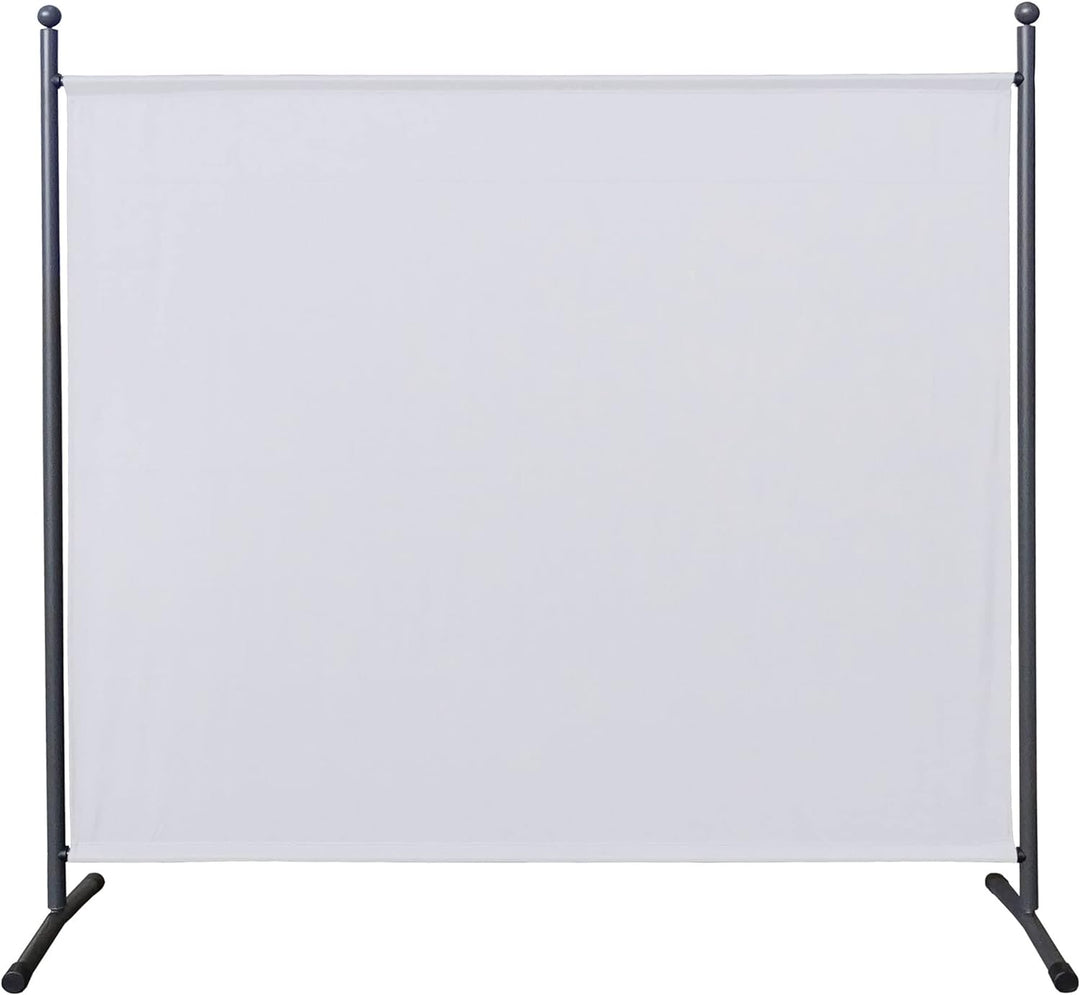 QUICK STAR Paravent 180 x 178 cm Stoff Raumteiler Gross Garten Stellwand Trennwand Balkon Sichtschut