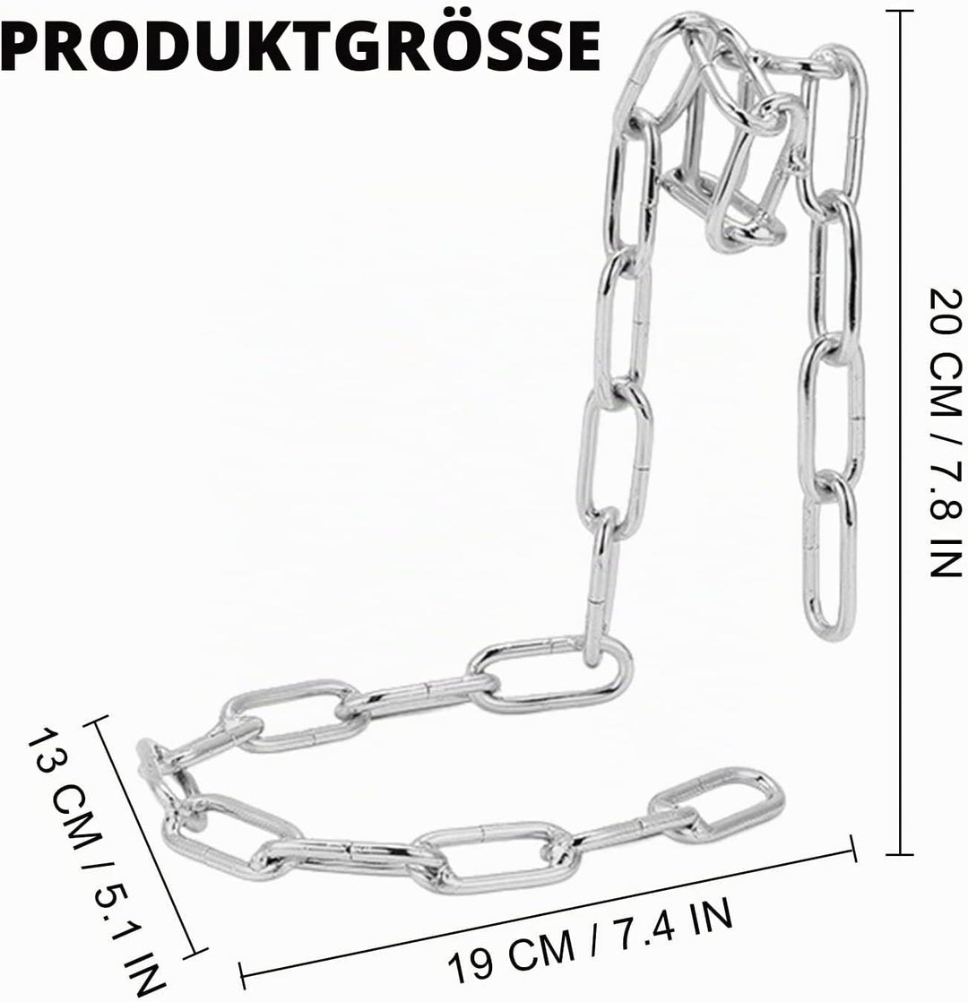 Kettenweinregal, Floating Wine Rack, Hängender Kette Weinhalter, Magischer Weinflaschenhalter, Schwe