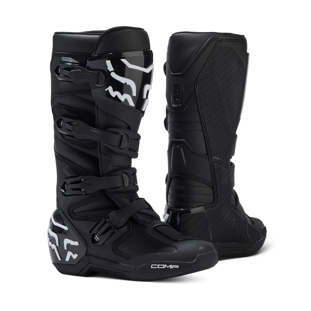 Fox Racing Damen COMP Motocross Stiefel 38 EU Schwarz, 38 EU Schwarz