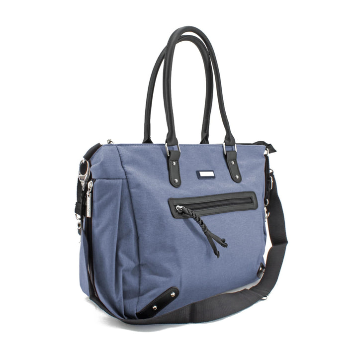 Vital Innovations GmbH Kalencom Handtasche Umhängetasche stilvolle Baby Wickeltasche mit Wickelaufla
