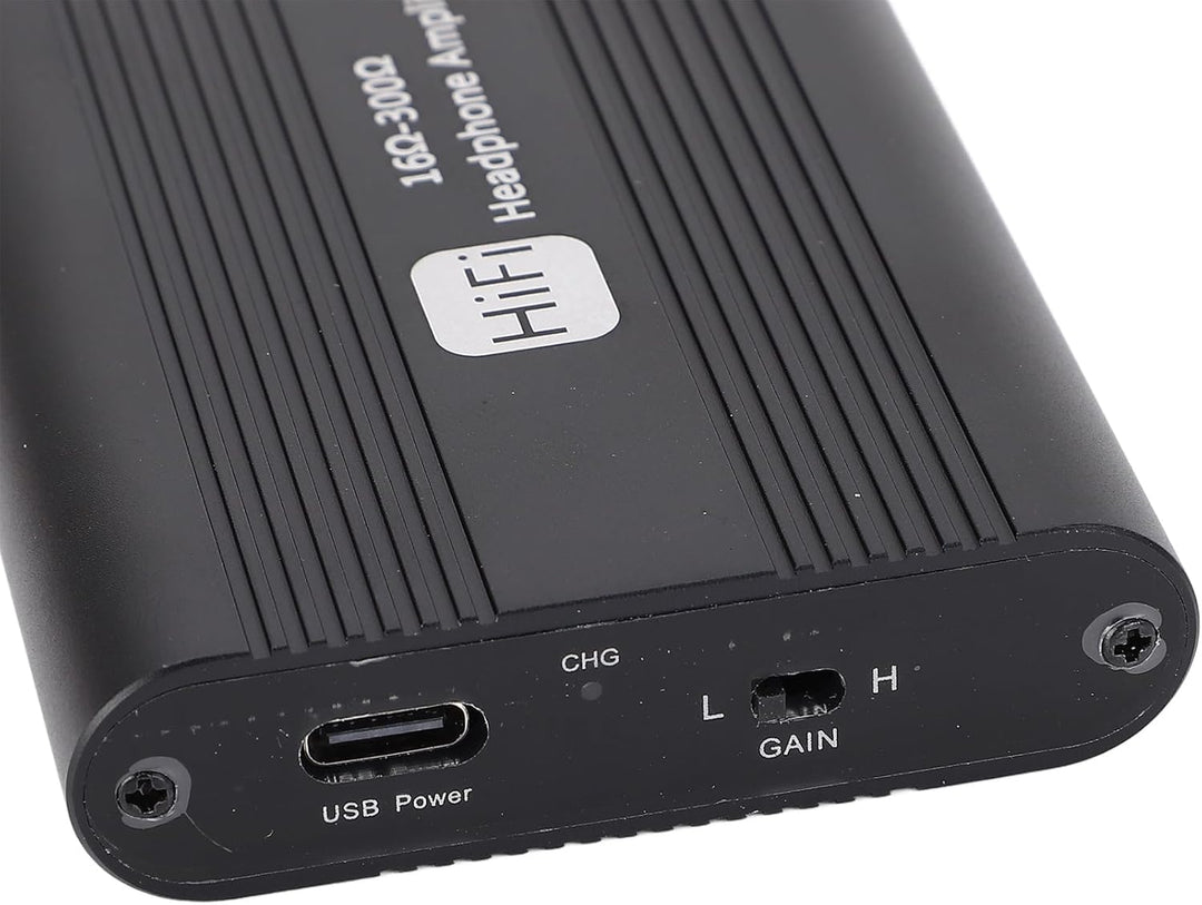 Kopfhörerverstärker, 3,5 Mm Professioneller HiFi-Kopfhörerverstärker, Impedanz 16–300 Ω, Tragbarer K